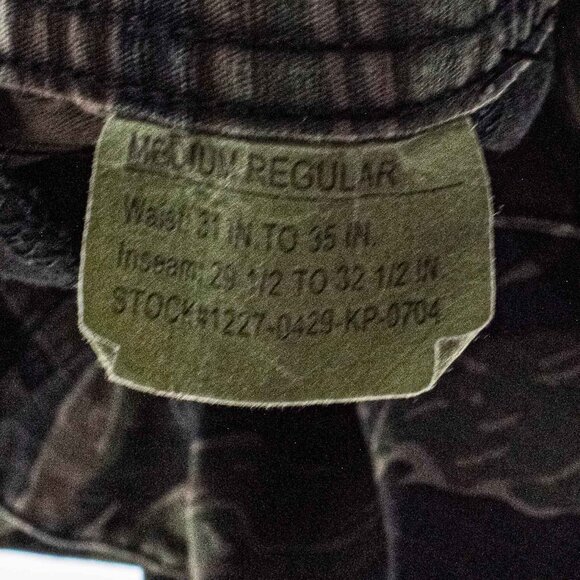 Rothco Military BDU Tiger Camo Ripstop Cargo Pants Medium Y2K Streetwear Army - Picture 8 of 9